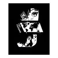 Тетрадь предметная 48 листов в клетку Calligrata, &laquo;Комикс Аниме. География&raquo;, обложка мелованный картон