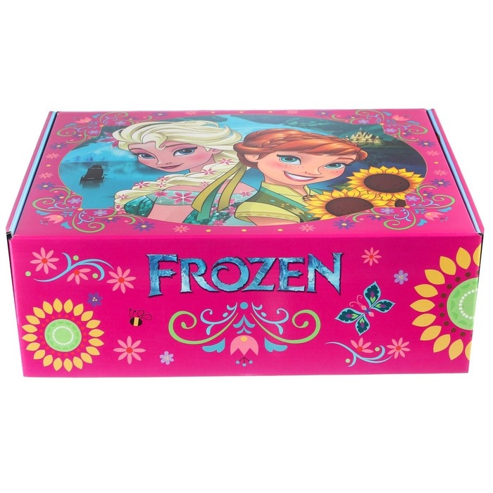 Подарочная коробка, складная, 28х21х9 см, Холодное сердце