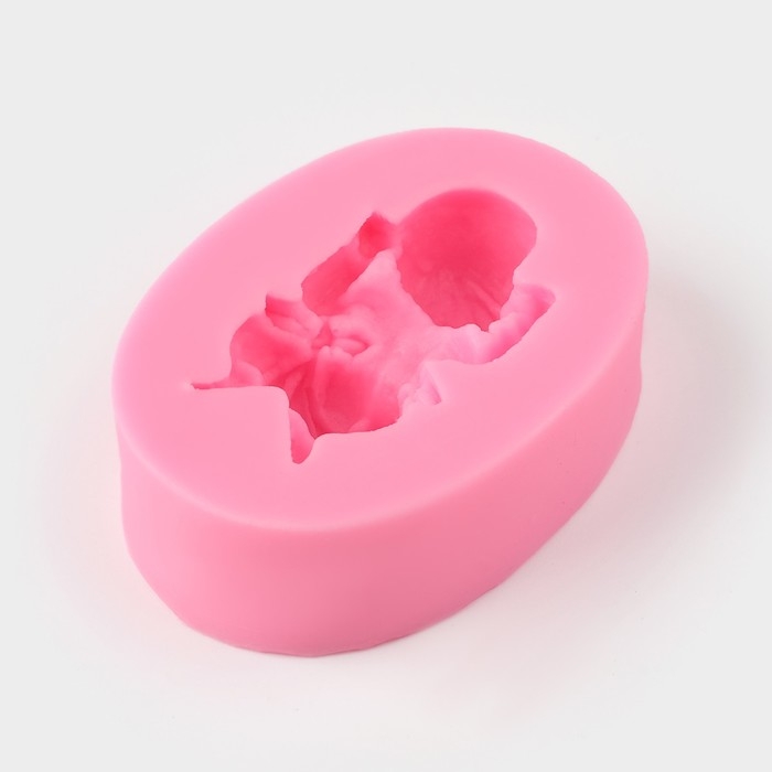 Молд &laquo;Малыш&raquo;, силикон, 6&times;4&times;2 см, цвет розовый