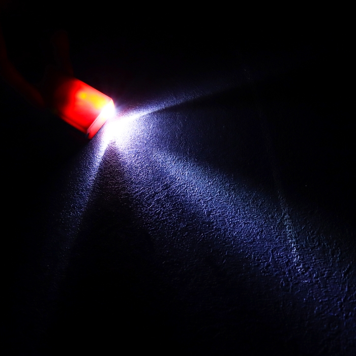 Огниво туристическое, с компасом, фонариком, 8 см