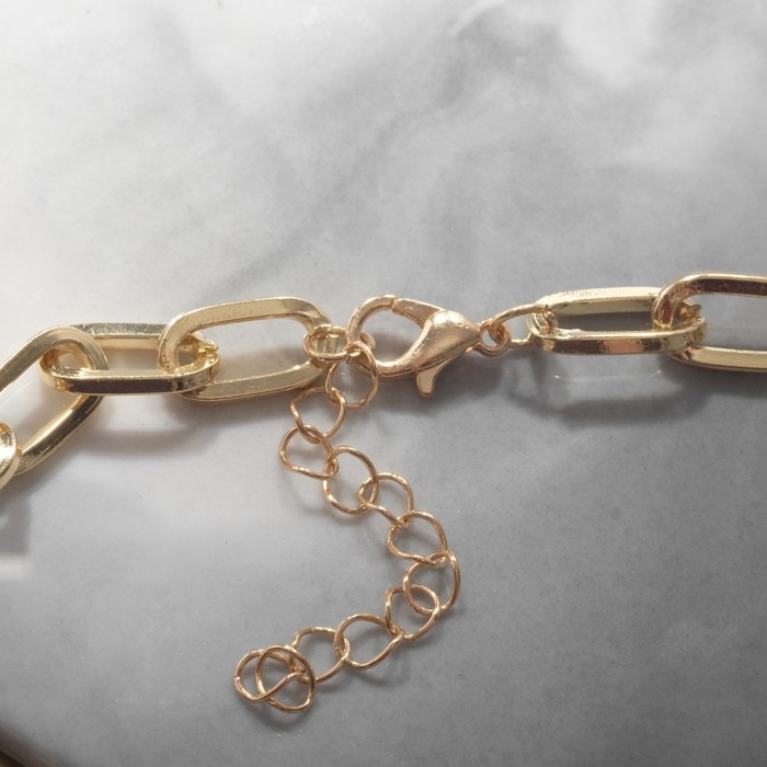 Чокер &laquo;Саммер&raquo; с цветами, цветной в золоте, 40 см