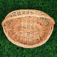 Корзина &laquo;Лексус&raquo;, дно=26х18 см, верх= 35&times;28 см, H=7/10/35 см, ручное плетение, ива