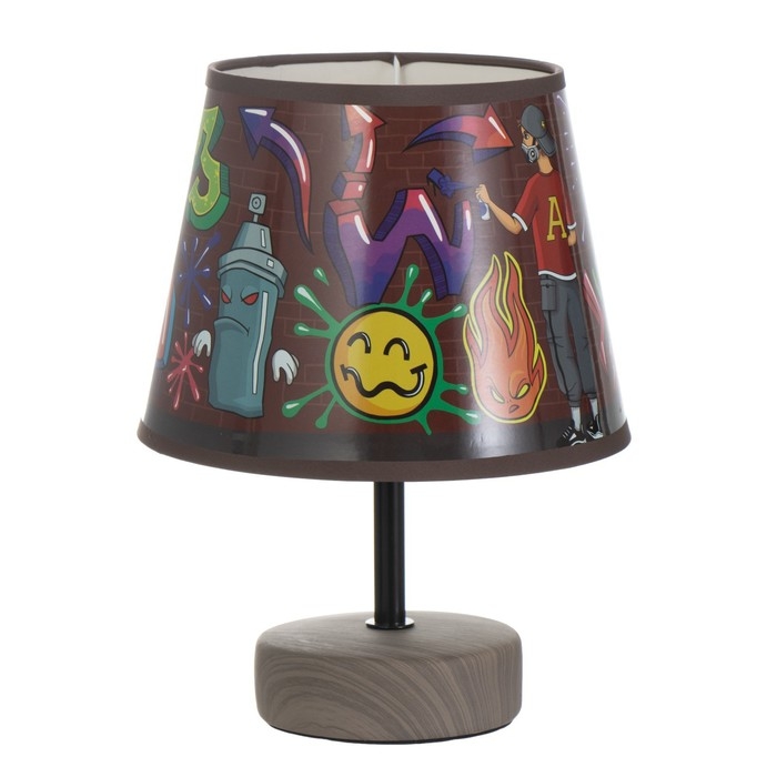 Настольная лампа "Граффити" Е14 15Вт 20х20х27 см RISALUX