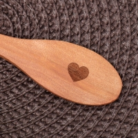 Ложка для специй &laquo;Щепотка радости&raquo;, дерево, 13 см