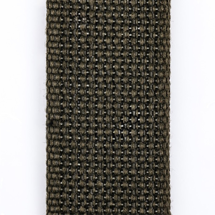 Поводок брезентовый 5 м х 3,5 см, тёмно-зелёный