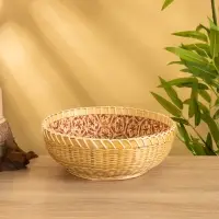 Фруктовница бамбуковая 25 см