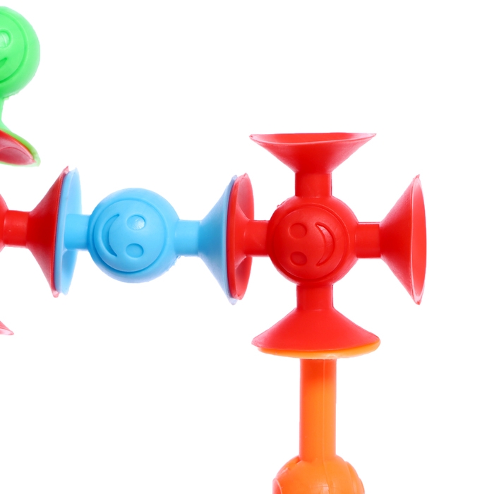 Конструктор &laquo;Весёлые присоски&raquo;, 28 деталей