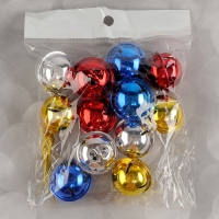 Бубенчики, набор 12 шт., размер 1 шт. - 3&times;3 см