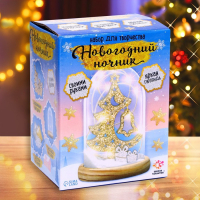 Набор для творчества &laquo;Новогодний ночник&raquo;, деревянные вставки, ёлка