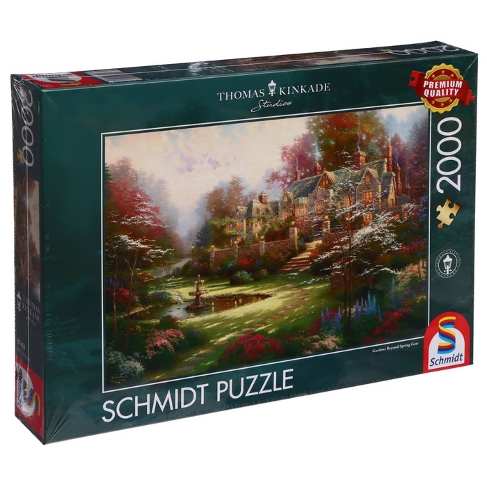 Пазл &laquo;Томас Кинкейд. Поместье весной&raquo;, 2000 элементов