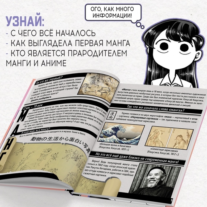 Энциклопедия &laquo;Искусство в картинках&raquo;, в твёрдом переплёте, 48 стр., Аниме
