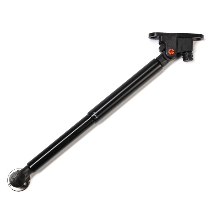 Газлифт 60N CAPPIO, с доводчиком, бесшумное открывание/закрывание, черный, с доп. защитой