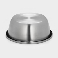 Миска из нержавеющей стали &laquo;Проф&raquo;, 5 л, 28&times;11,5 см, матовая, толщина стали 0,6 мм