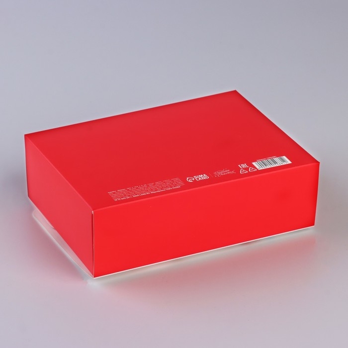 Коробка новогодняя складная &laquo;Новогодние подарки&raquo; 16.5 х 12.5 х 5 см, Новый год