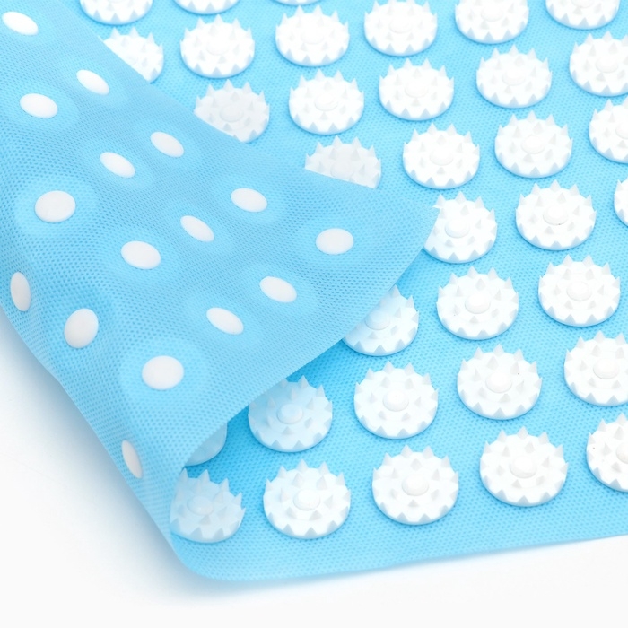 Аппликатор Кузнецова комплект, 144 колючки, спантекс, голубой, 260 х 560 мм + валик  140*230 1085028