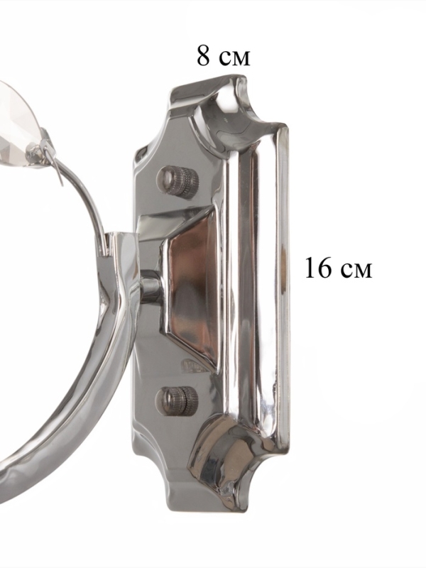 Бра "Севилья" 1хЕ14 40Вт хром