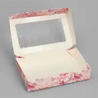 Кондитерская упаковка, коробка с ламинацией &laquo;Beauty&raquo;, 20 х 12 х 4 см