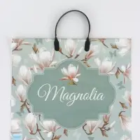 Пакет "Магнолия", полиэтиленовый с пластиковой ручкой, 38 х 34 + 3 см, 90 мкм