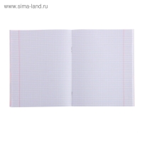Тетрадь 48 листов в клетку Calligrata "Цветной камуфляж", обложка мелованный картон, блок офсет, МИКС