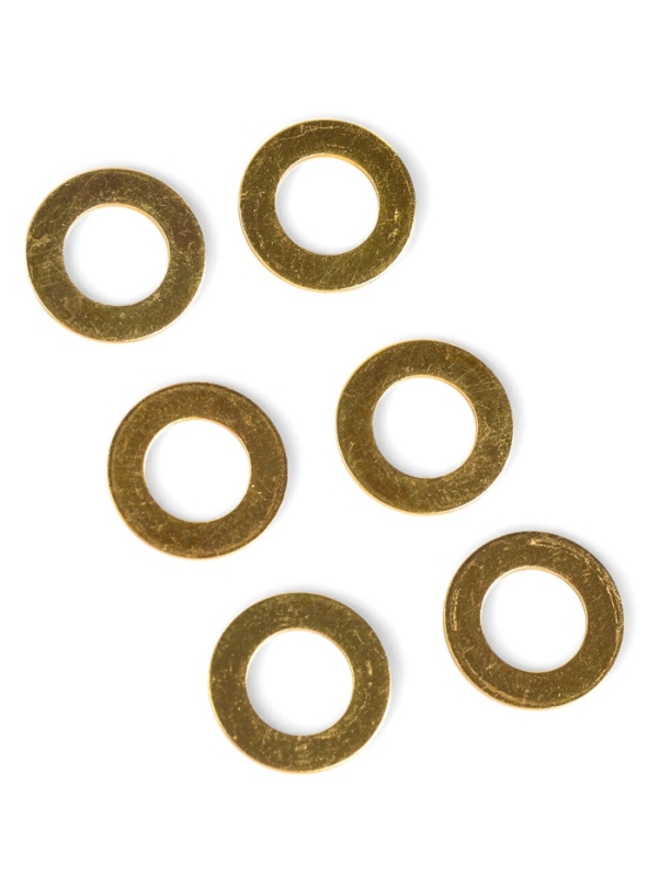 Комплект одиночной колковой механики Music Life, золотистые, 3+3