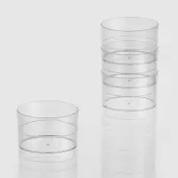 Форма пластиковая одноразовая для фуршета &laquo;Ноль&raquo;, 60 мл, прозрачная