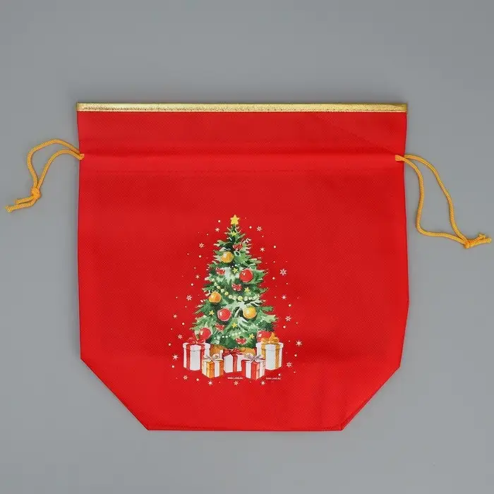Мешочек подарочный &laquo;Ёлочка&raquo;, 28 х28 см +/- 1.5 см
