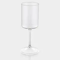 Набор бокалов для вина "Индиго" 2 шт, 8,2х21,5 см, прозрачные