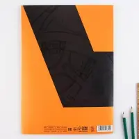 Бумага для черчения А4, 20 листов, без рамки, белизна 100%, 160 г/м&sup2; в папке