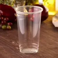Стакан одноразовый, 500 мл, пластик ПЭТ, d=9.5 см, прозрачный