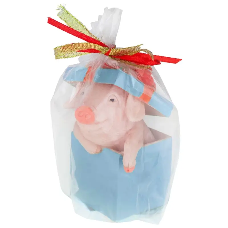 Свеча &laquo;Сюрприз&raquo;, синяя