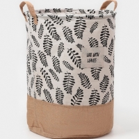 Корзина для белья Доляна &laquo;Крафт&raquo;, 35&times;42 см, бежевая