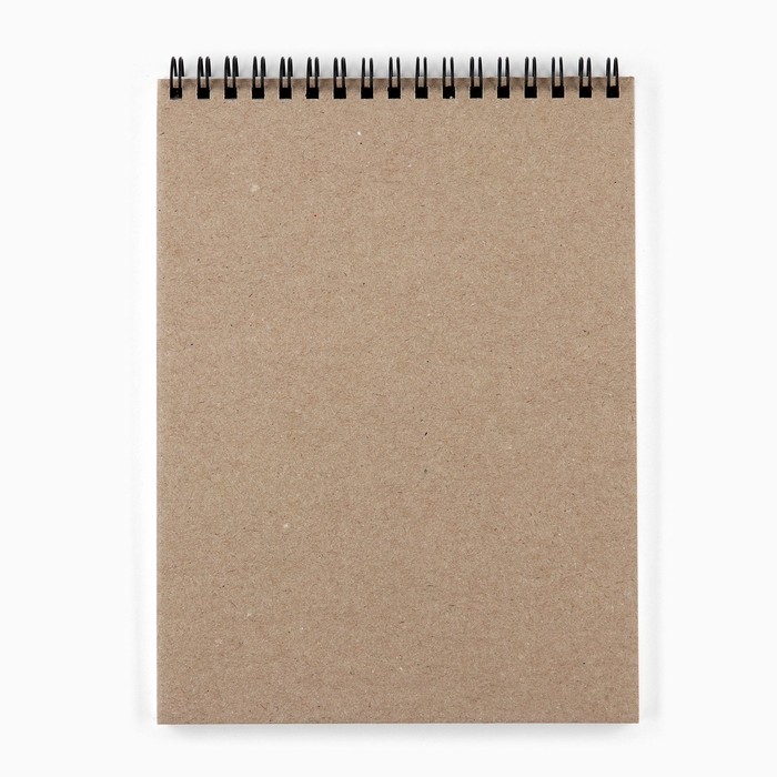 Скетчбук &laquo;Мечтай.Создавай.Действуй ЧЕРНЫЙ&raquo; А5, 40 л, 100 г/м