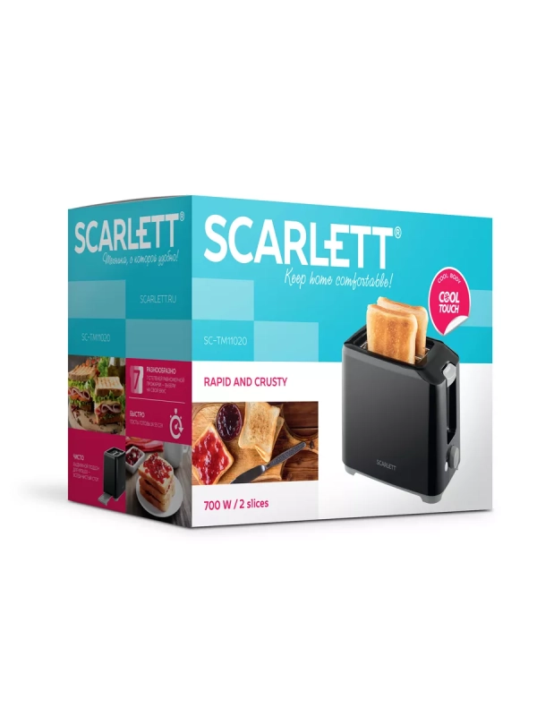 Тостер кухонный электрический для хлеба SC-TM11020