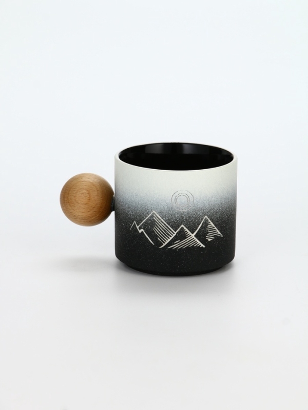 Кружка керамическая Дорого внимание &laquo;Горы&raquo;, 300 мл