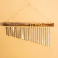 Музыка ветра бамбук, алюминий, 50х20х4 см