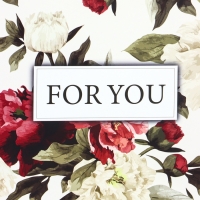 Пакет подарочный ламинированный горизонтальный &laquo;For you&raquo;, L 40 &times; 31 &times; 14 см