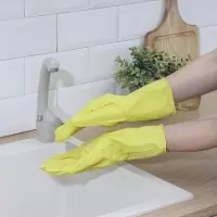 Перчатки хозяйственные Доляна, размер XL, резиновые, цвет МИКС