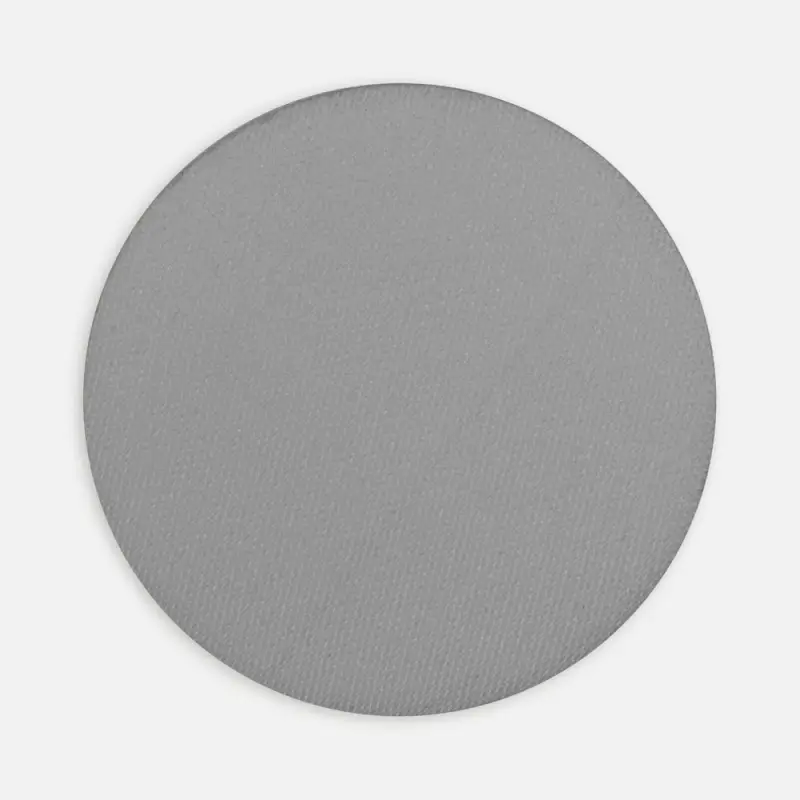 Наклейка тканевая Lunga Round, M, серая