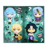 Игрушка - сюрприз Funny box &laquo;Аниме&raquo;: детский брелок, наклейки, карточка, цвет МИКС