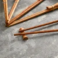 Палочки китайские &laquo;Трапеза&raquo;, 5 пар, 23&times;7.5&times;1.5 см, кокос