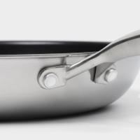 Сковорода 3Ply d=29,5 см, h=5,5 см, толщина 2,2 мм, индукция, антипригарное покрытие