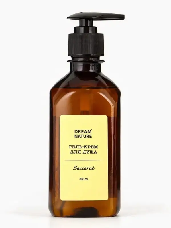 Гель - крем для душа парфюмированный DREAM NATURE baccarat, 330 мл