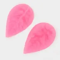 Молд &laquo;Лист гортензии&raquo;, силикон, 2 предмета, 4&times;2.5 см, МИКС