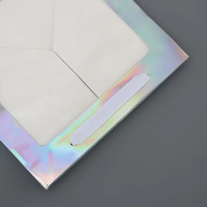 Пакет для торта с квадратным дном, голографический, МИКС 30 х 30 х 30 см