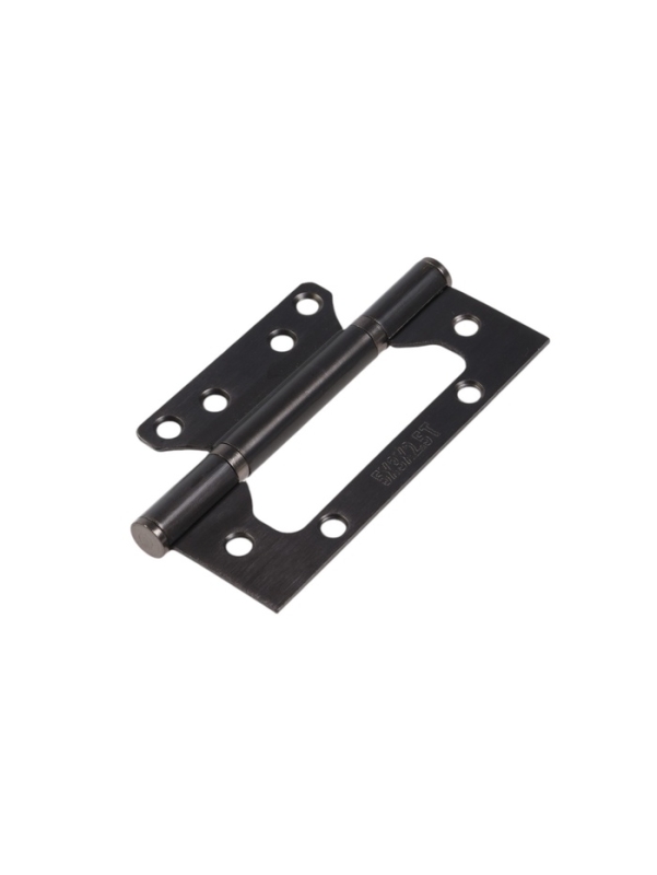 Петля-бабочка ТУНДРА, 125х75х2.0 мм, универсальная, без врезки, цвет графит, 2 шт.