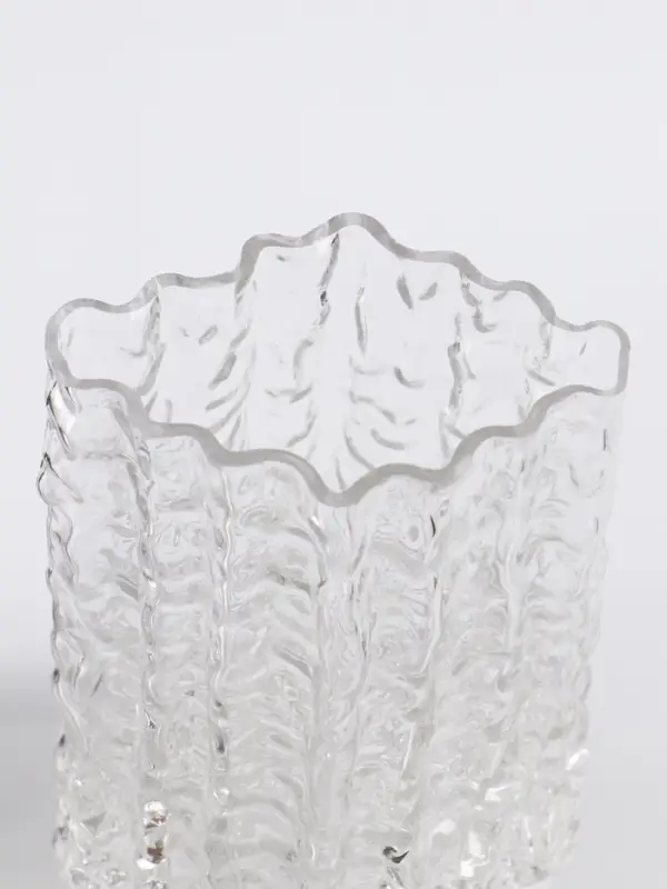 Ваза &laquo;Силвио&raquo;, 20.5&times;15 см, стекло, прозрачная