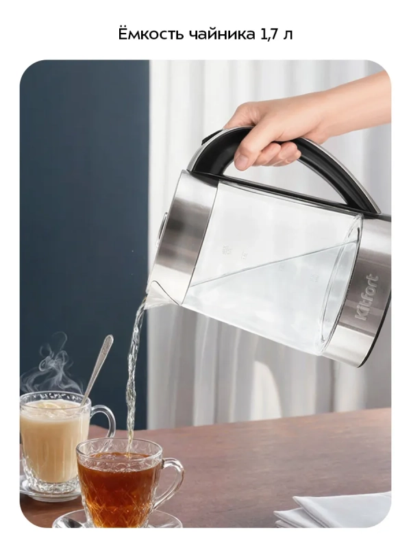 Электрический чайный набор KT-635 - 2200 Вт