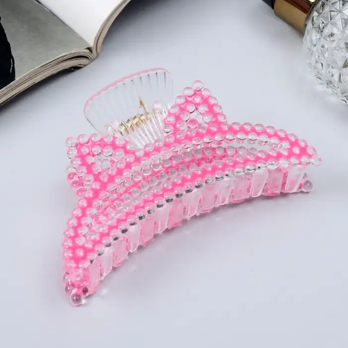 Крабик для волос &laquo;Хелен колор&raquo;, дуга ушки, 10 см, МИКС