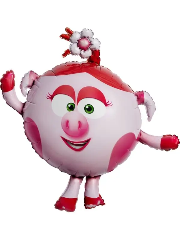 Воздушный шар фольгированный 41" "Смешарики, Нюша" в инд.уп.