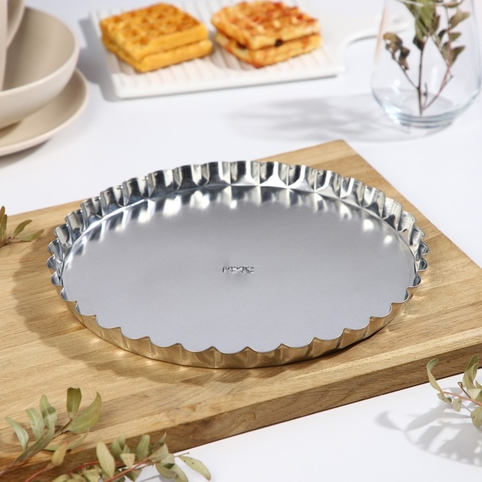 Форма для пиццы &laquo;Классика&raquo;, d=26 см , h=1,9 см